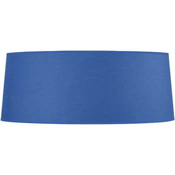 Maison & Déco Abats jours et pieds de lampe Tosel Abat-jour tambour tissu bleu Bleu