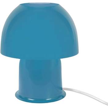 Maison & Déco Lampes de bureau Tosel Lampe de chevet champignon métal bleu Bleu