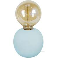 Maison & Déco Lampes de bureau Tosel Lampe de chevet globe bois bleu Bleu