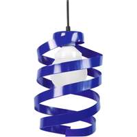 Maison & Déco Lustres / suspensions et plafonniers Tosel Suspension géométrique métal bleu cobalt Bleu