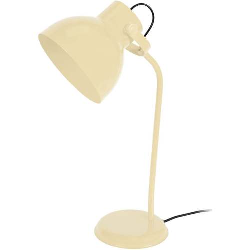 Maison & Déco Lampes de bureau Tosel Lampe de bureau articulé métal crème Beige