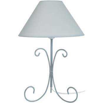 Maison & Déco Lampes de bureau Tosel Lampe de chevet colonne métal gris Gris