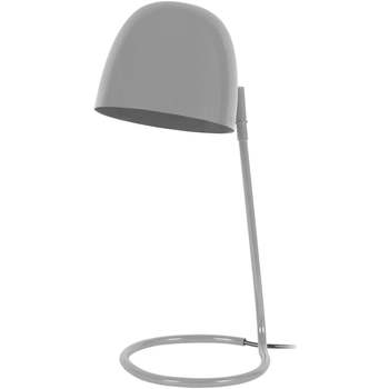 Maison & Déco Lampes de bureau Tosel Lampe de bureau droit métal gris Gris