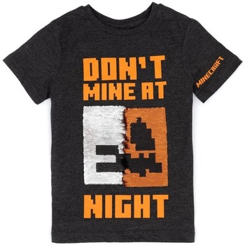 Vêtements Enfant Sélection femme à moins de 70 Minecraft Don't Mine At Night Noir