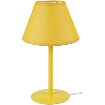 Maison & Déco Lampes de bureau Tosel Lampe a poser demi-cylindrique métal jaune Jaune