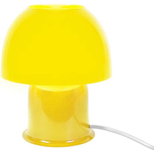 Maison & Déco Lampes de bureau Tosel Lampe de chevet champignon métal jaune Jaune