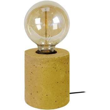 Maison & Déco Lampes de bureau Tosel Lampe de chevet globe bétonjaune Jaune