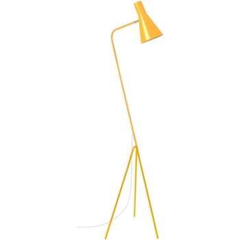 Maison & Déco Lampadaires Tosel lampadaire liseuse articulé métal jaune Jaune
