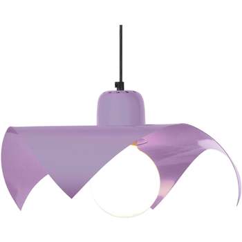 Maison & Déco Lustres / suspensions et plafonniers Tosel Suspension abstract métal mauve Violet
