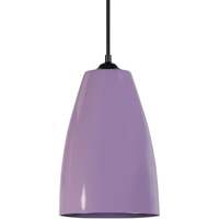 Maison & Déco Lustres / suspensions et plafonniers Tosel Suspension conique métal mauve Violet