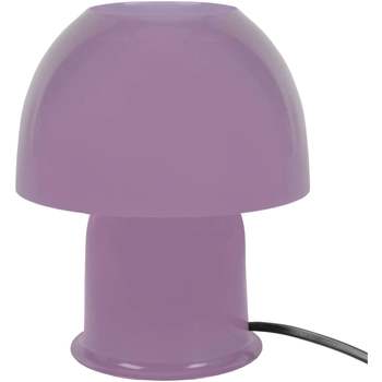 Maison & Déco Lampes de bureau Tosel Lampe de chevet champignon métal mauve Violet