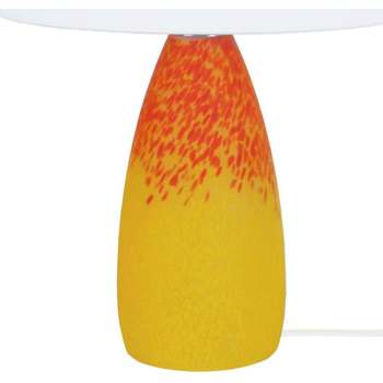 Maison & Déco Lampes de bureau Tosel Lampe a poser conique verre multicolore Multicolore