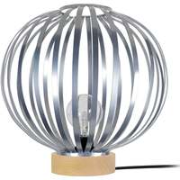 Maison & Déco Lampes de bureau Tosel Lampe a poser globe métal naturel et aluminium Beige