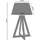 Maison & Déco Lampes de bureau Tosel Lampe de chevet colonne bois naturel et marron Beige
