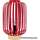 Maison & Déco Lampes de bureau Tosel Lampe a poser cylindrique métal naturel et rouge Beige