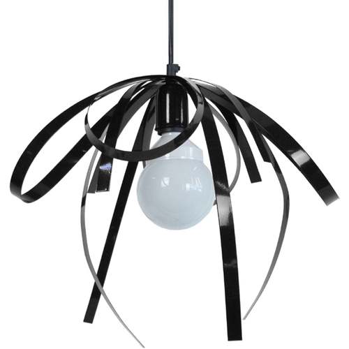 Maison & Déco Lustres / suspensions et plafonniers Tosel Suspension abstract métal noir Noir