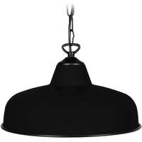 Maison & Déco Lustres / suspensions et plafonniers Tosel Suspension dôme métal noir Noir