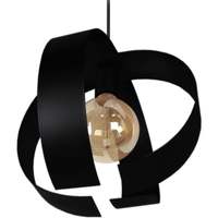Polo Ralph Lauren Lustres / suspensions et plafonniers Tosel Suspension abstract métal noir Noir