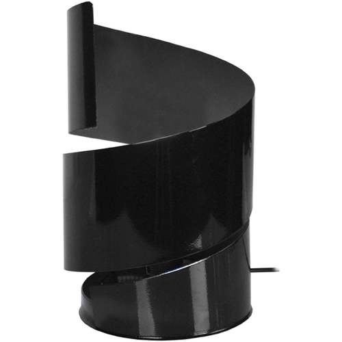 Sandales et Nu-pieds Lampes de bureau Tosel Lampe de chevet géométrique métal noir Noir