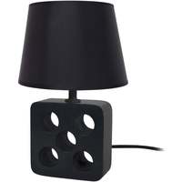 Running / Trail Lampes de bureau Tosel Lampe de chevet carré bois noir Noir