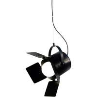 Maison & Déco Lustres / suspensions et plafonniers Tosel Suspension articulé métal noir Noir