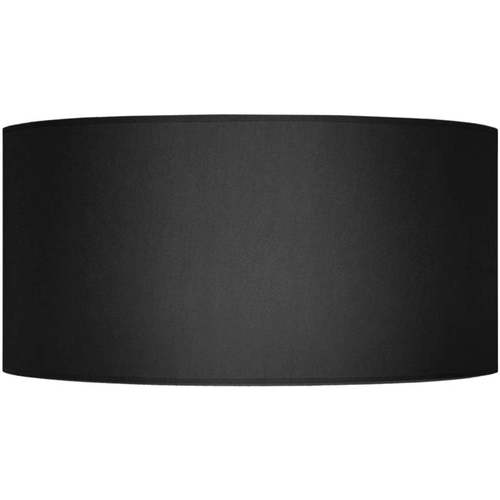 Maison & Déco Connectez-vous pour ajouter un avis Abat-jour cylindrique tissu noir Noir