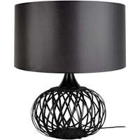 Maison & Déco Lampes de bureau Tosel Lampe de salon globe métal noir Noir