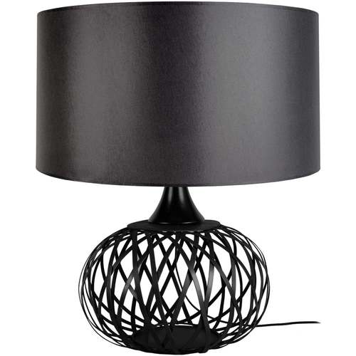 Maison & Déco Lampes de bureau Tosel Lampe de salon globe métal noir Noir