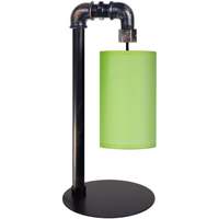 Tops / Blouses Lampes de bureau Tosel Lampe de chevet arqué métal noir et vert Noir