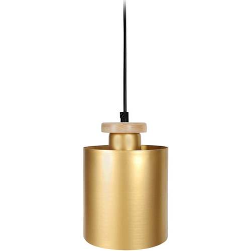 Lampe De Chevet Bras Métal Lustres / suspensions et plafonniers Tosel Suspension cylindrique métal or Doré