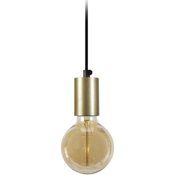 Maison & Déco Lustres / suspensions et plafonniers Tosel Suspension ampoule métal or Doré