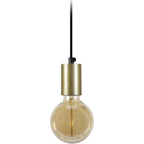 Maison & Déco Lustres / suspensions et plafonniers Tosel Suspension ampoule métal or Doré