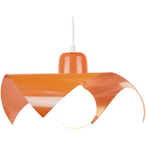 Maison & Déco Lustres / suspensions et plafonniers Tosel Suspension abstract métal orange Orange