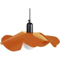 Maison & Déco Lustres / suspensions et plafonniers Tosel Suspension géométrique métal orange Orange