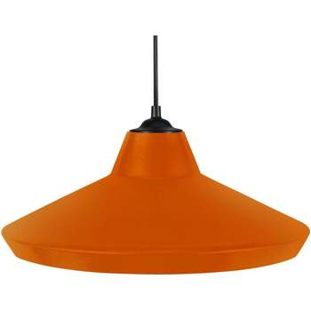 Maison & Déco Lustres / suspensions et plafonniers Tosel Suspension conique métal orange Orange