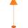 Lampes à poser Lampadaires Tosel Lampadaire droit métal orange Orange