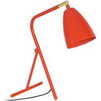 Maison & Déco Lampes de bureau Tosel Lampe de bureau articulé métal orange Orange