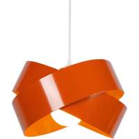 Maison & Déco Lustres / suspensions et plafonniers Tosel Suspension géométrique métal orange Orange