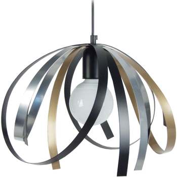 Maison & Déco Lustres / suspensions et plafonniers Tosel Suspension abstract métal paille multicolore Beige