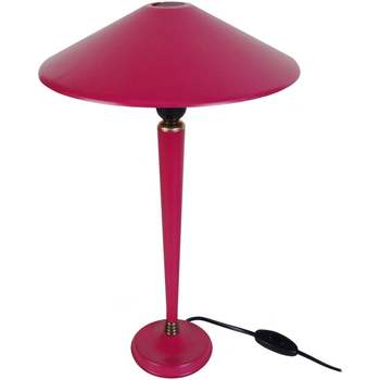 Maison & Déco Lampes de bureau Tosel Lampe de chevet conique métal rose Rose