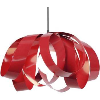 Maison & Déco Lustres / suspensions et plafonniers Tosel Suspension abstract métal rouge Rouge