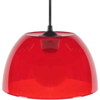 Maison & Déco Lustres / suspensions et plafonniers Tosel Suspension dôme plastique rouge Rouge