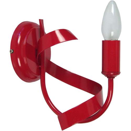 Lampe De Chevet Bras Métal Appliques Tosel Applique bras métal rouge Rouge