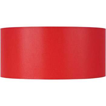 Maison & Déco Abats jours et pieds de lampe Tosel Abat-jour cylindrique tissu rouge Rouge