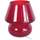 Maison & Déco Lampes de bureau Tosel Lampe de chevet champignon verre rouge Rouge