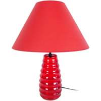Ski / Snowboard Lampes de bureau Tosel Lampe de chevet conique verre rouge Rouge