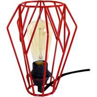 Ski / Snowboard Lampes de bureau Tosel Lampe de chevet géométrique métal rouge Rouge