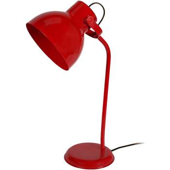 Bibliothèques / Etagères Lampes de bureau Tosel Lampe de bureau articulé métal rouge Rouge