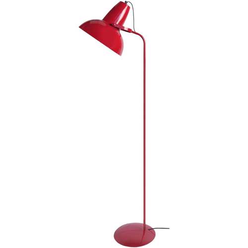 Maison & Déco Lampadaires Tosel lampadaire liseuse articulé métal rouge Rouge