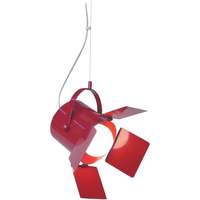 Maison & Déco Lustres / suspensions et plafonniers Tosel Suspension articulé métal rouge Rouge